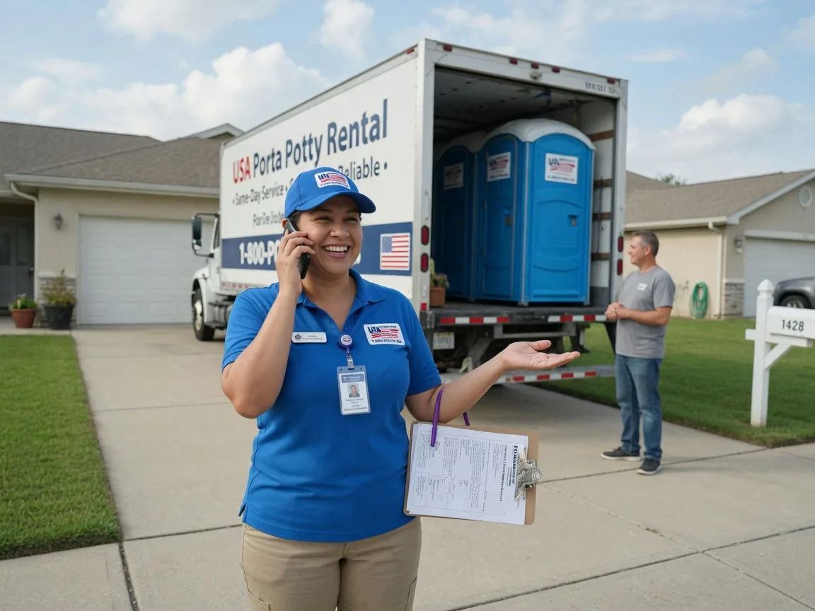 Portable Toilet Rental Sweetser, IN FAQs